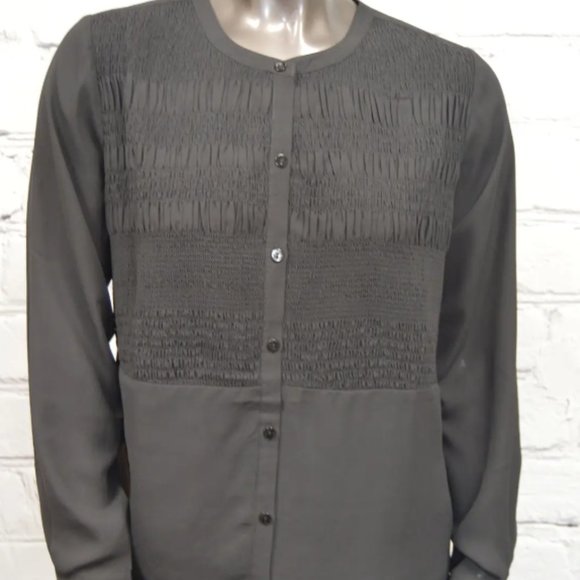 NWT BLACK Joan Rivers Blouse - Picture 1 of 5